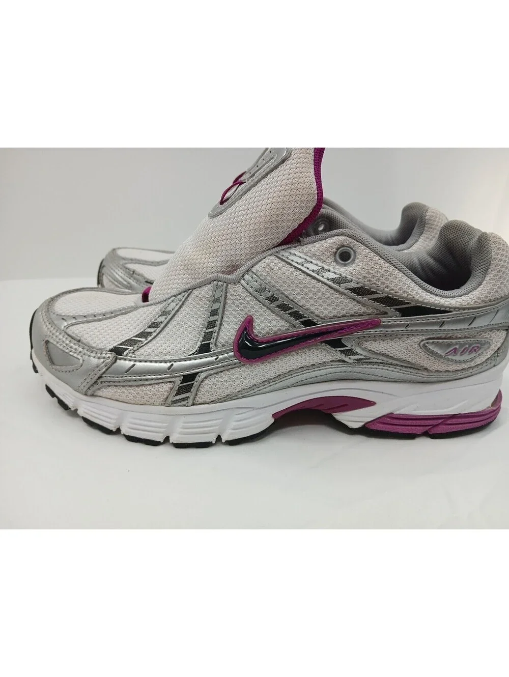 NIKE Air N'sight III BRS 1000 Shoes Womens 9.5 White Low Top Sneakers 318183-101
